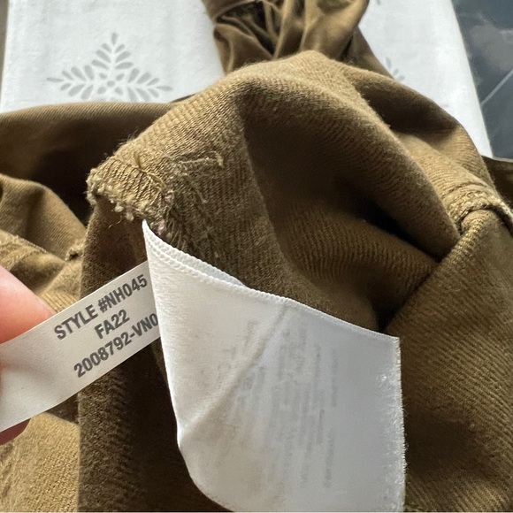 Madewell Tapered Leg Jumpsuit Zip Up Boiler Utility Suit Cotton Tencel Sz M - Picture 12 of 12